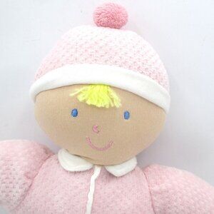Kids Preferred Pink Plush Baby Doll Lovey Security Blanket Toy 2011 Soft & Cuddl